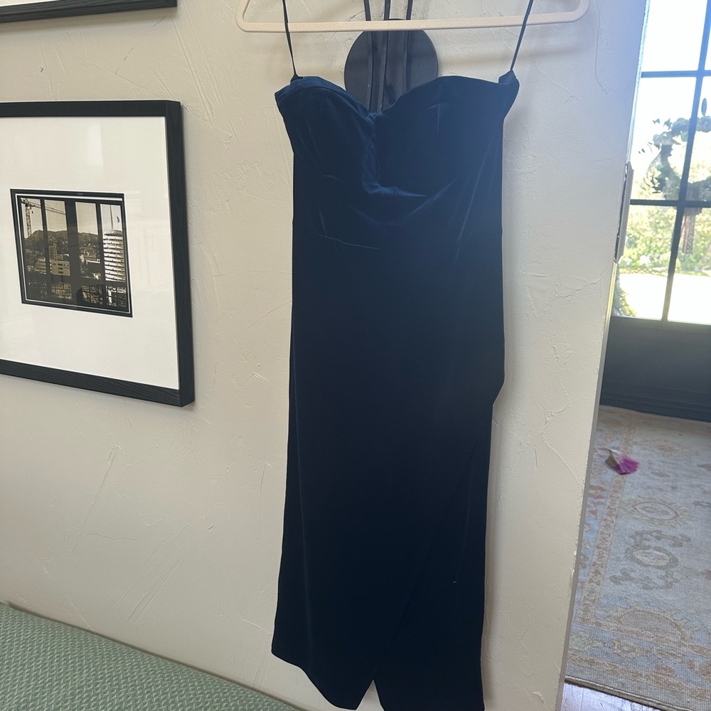 Yumi Kim Midnight Blue Strapless Dress